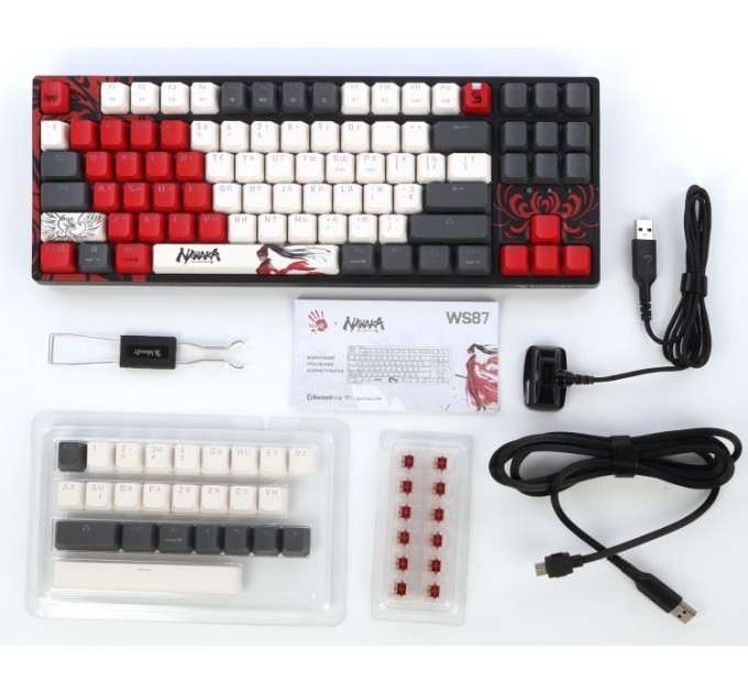 Bloody Клавіатура Bloody WS87 RGB Naraka Black