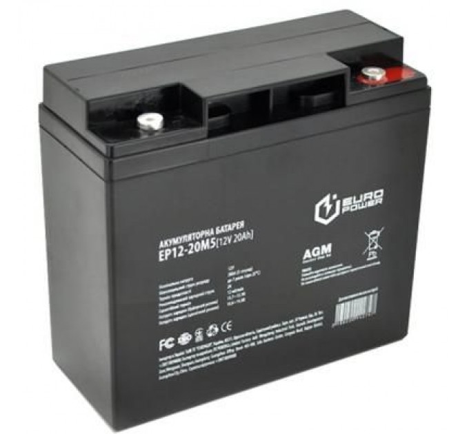 Europower Батарея до ДБЖ Europower 12В 20Ач (EP12-20M5)