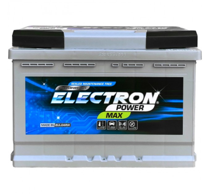 ELECTRON Акумулятор автомобільний ELECTRON POWER MAX 80Ah Ев (-/+) (820EN) (580 043 082 SMF)