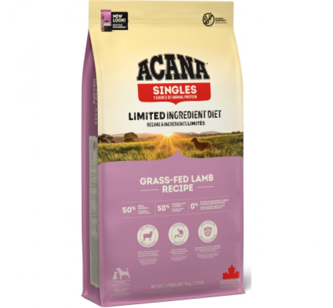ACANA Сухий корм для собак ACANA Grass-Fed Lamb 17 кг (0064992570170)