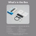 Vention Кишеня зовнішня Vention SSD M.2 (NVME) M-key USB Type-C 3.2 10Gbps Heat Sink Aluminum (KPKH0)