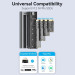 Vention Кишеня зовнішня Vention SSD M.2 (NVME) M-key USB Type-C 3.2 10Gbps Heat Sink Aluminum (KPKH0)