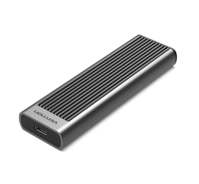 Vention Кишеня зовнішня Vention SSD M.2 (NVME) M-key USB Type-C 3.2 10Gbps Heat Sink Aluminum (KPKH0)