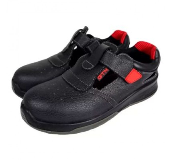 GTM Черевики робочі GTM сандалі р.41 з композ. носком, на липучці S1P SRC (SM-009C-41)