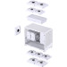 JONSBO Корпус JONSBO D32 PRO White