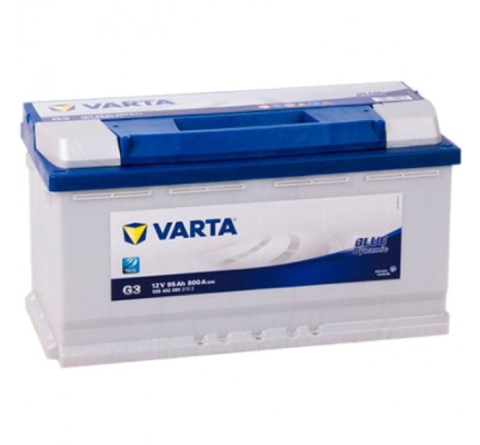 Varta Акумулятор автомобільний Varta Blue Dynamic 95Ah Ев (-/+) (800EN) (595402080)