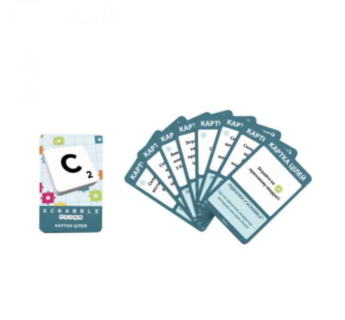 Scrabble Настільна гра Scrabble Скрабл Оригінал українською (HXW21)