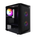 1stPlayer Корпус 1stPlayer BS-2-BK-3F1 Black без БЖ