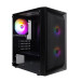 1stPlayer Корпус 1stPlayer BS-2-BK-3F1 Black без БЖ
