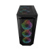 1stPlayer Корпус 1stPlayer XF-BK-4F7 Black без БЖ