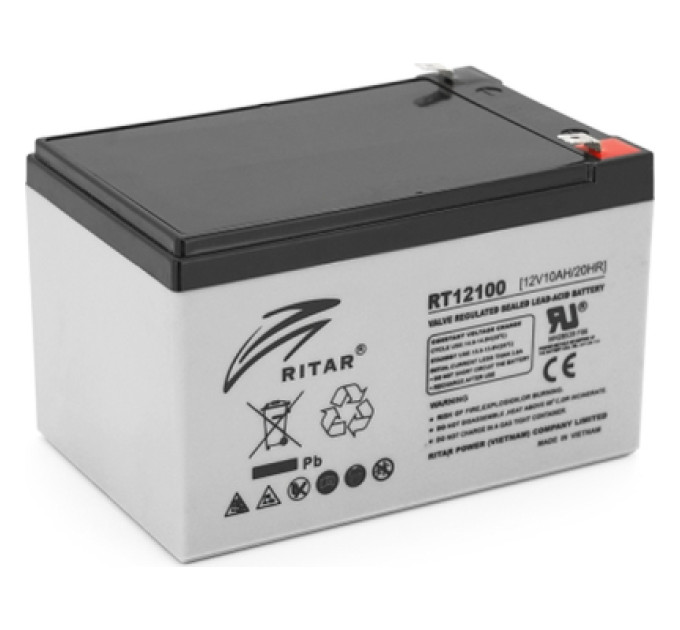 Ritar Батарея до ДБЖ Ritar AGM RT12100, 12V-10Ah (RT12100)