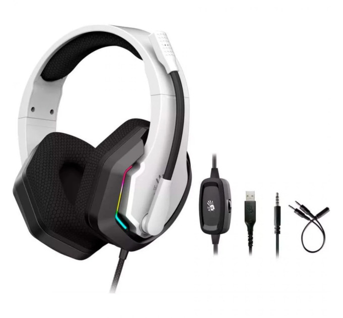 A4Tech Гарнітура A4Tech Bloody G260p White