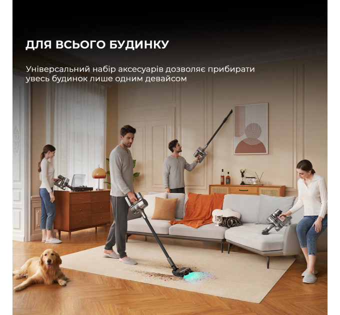 Dreame Акумуляторний миючий пилосос Dreame R20 Aqua (VTV21A)