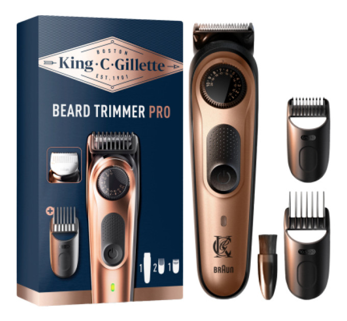 Gillette Тример Gillette King C. Beard Trimmer Pro Для бороди (8700216659659)