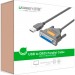 Ugreen Кабель для принтера USB 2.0 to DB25 2.0m US167 black Ugreen (20224)