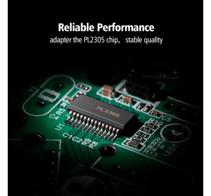 Ugreen Кабель для принтера USB 2.0 to DB25 2.0m US167 black Ugreen (20224)