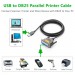 Ugreen Кабель для принтера USB 2.0 to DB25 2.0m US167 black Ugreen (20224)