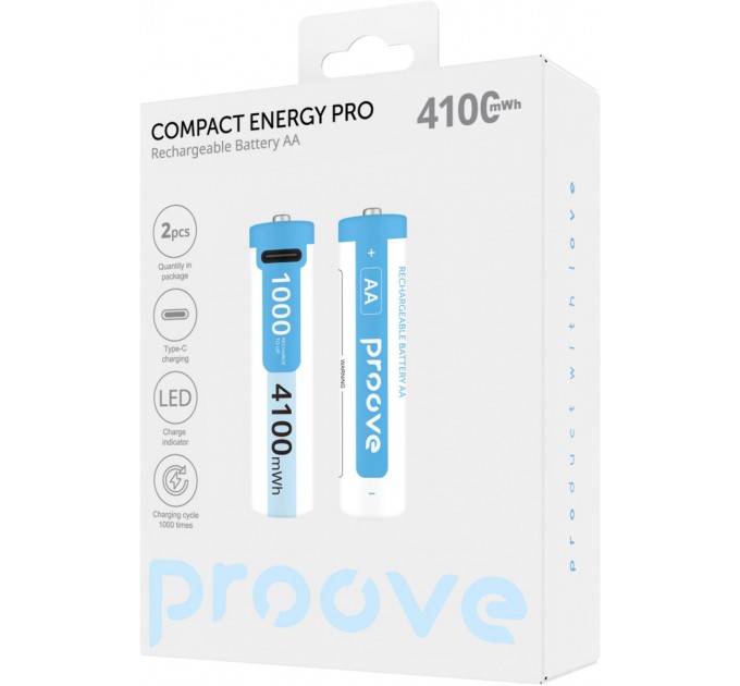 Proove Акумулятори Proove Compact Energy Pro AA/HR06 NI-MH 2700 mAh BL 2 шт