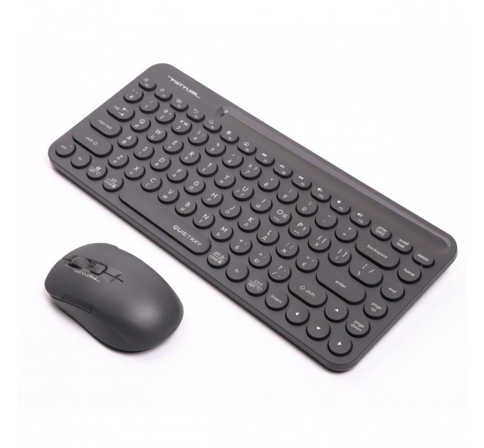 A4Tech Комплект (клавіатура, миша) бездротовий A4Tech FG3200 Air2 Grey