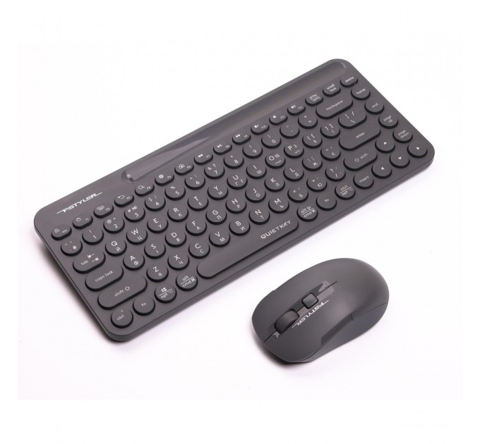 A4Tech Комплект (клавіатура, миша) бездротовий A4Tech FG3200 Air2 Grey