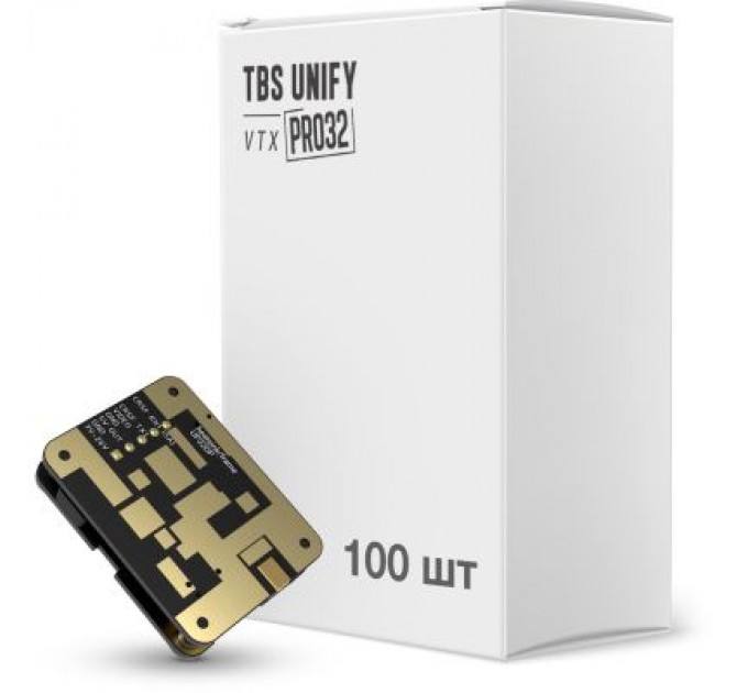 TBS Відеопередавач (VTX) TBS Unify Pro32 DP 3W Wide Band упаковка 100шт. (Unify Pro32 DP 3W Wide Band Box)