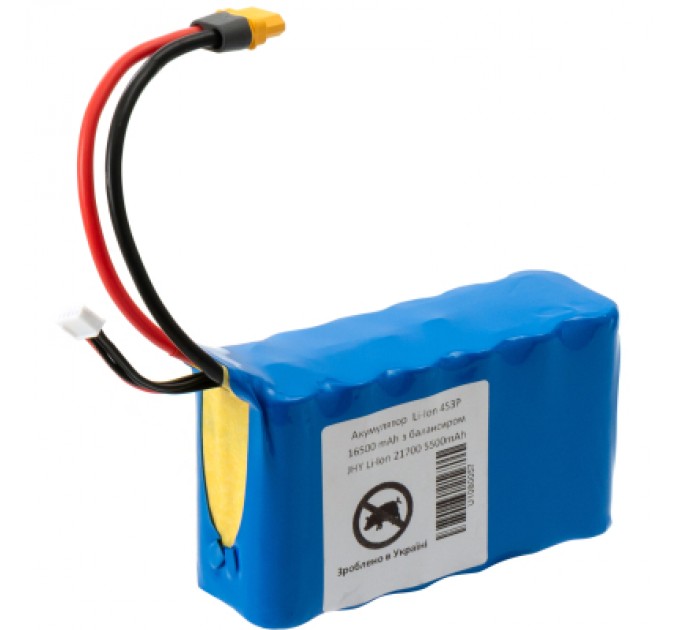 Brain Акумулятор для дрона 16500BMSJHY4S3P Brain