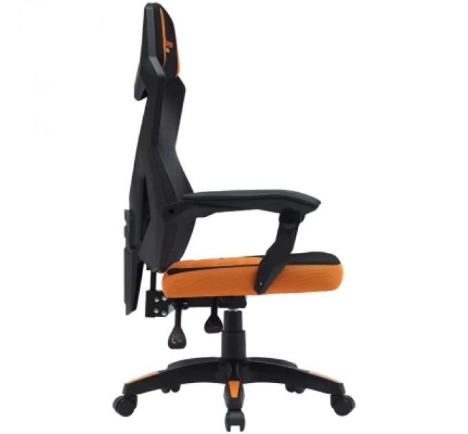Canyon Крісло ігрове Canyon Wave MCH02 Mesh Black/Orange (CNE-MCH02)