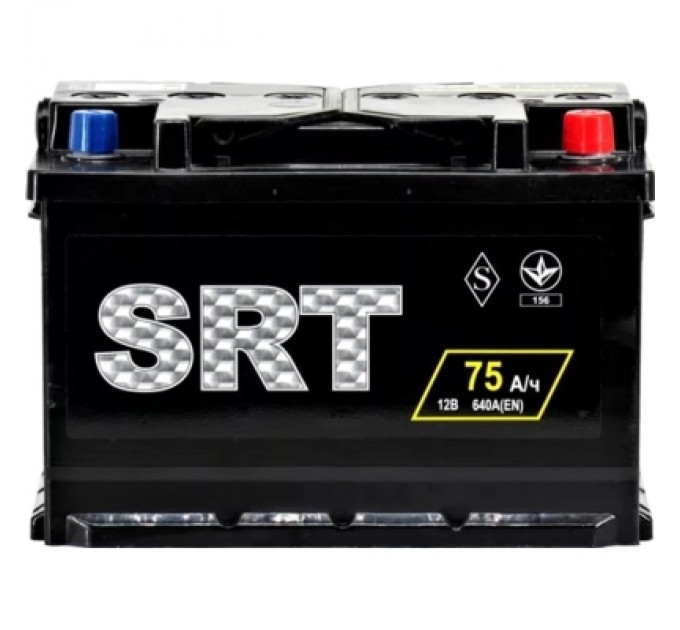 SRT Акумулятор автомобільний SRT 6СТ-75АЗ (1) (+/-) (L3) 640А 12V (E)