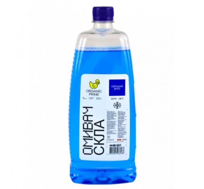ORGANIC PRINK Омивач автомобільний ORGANIC PRINK -20 °С "Морський бриз" 1 л (012028)