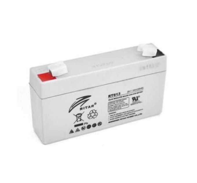 Ritar Батарея до ДБЖ Ritar AGM RT613, 6V 1.3Ah (RT613)