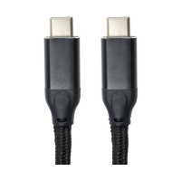 Кабель San Guan USB Type-C - USB Type-C (M/M) PD 60W, 3м, Black (CA914104)