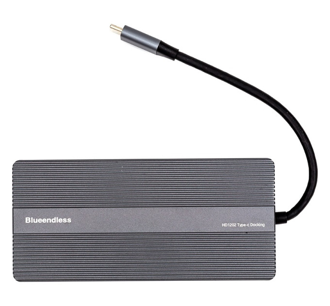 Blueendless Концентратор USB Type-C Blueendless Space Grey (CA913886)