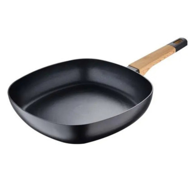 Bergner Сковорода Bergner Гриль Earth Black 28 см (BG-34625-BK)