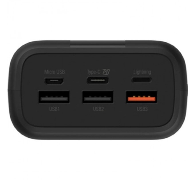 Silicon Power Батарея універсальна Silicon Power 30000mAh QX55 Black (SP30KMAPBKQX550K)