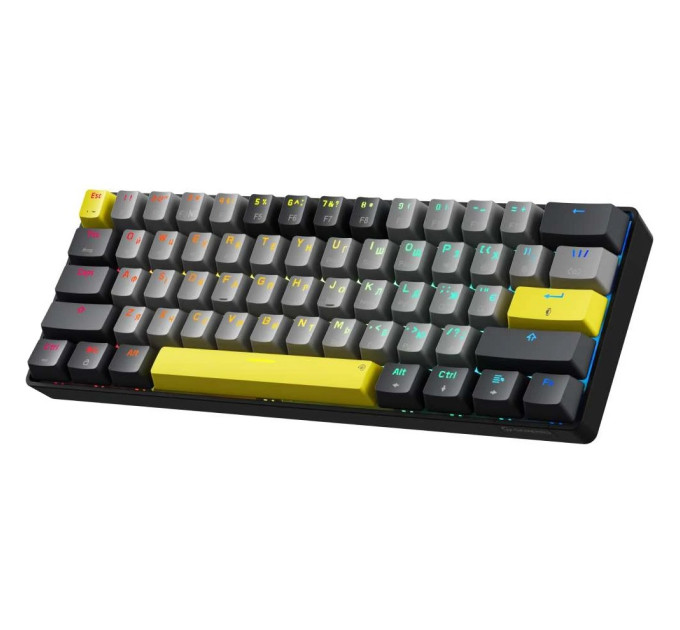 GamePro Клавіатура бездротова GamePro MK130G Pro Outemu Red Switch Hot-Swap RGB Black