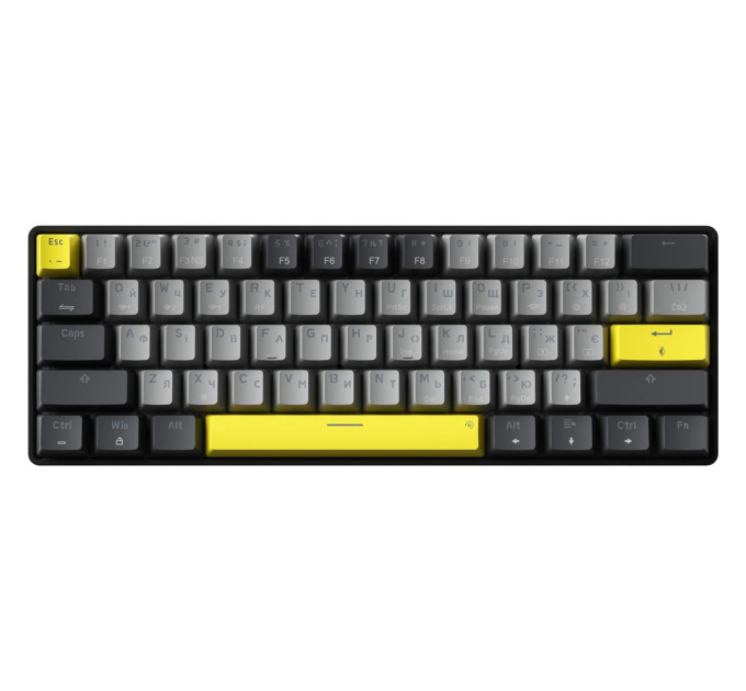 GamePro Клавіатура бездротова GamePro MK130G Pro Outemu Red Switch Hot-Swap RGB Black