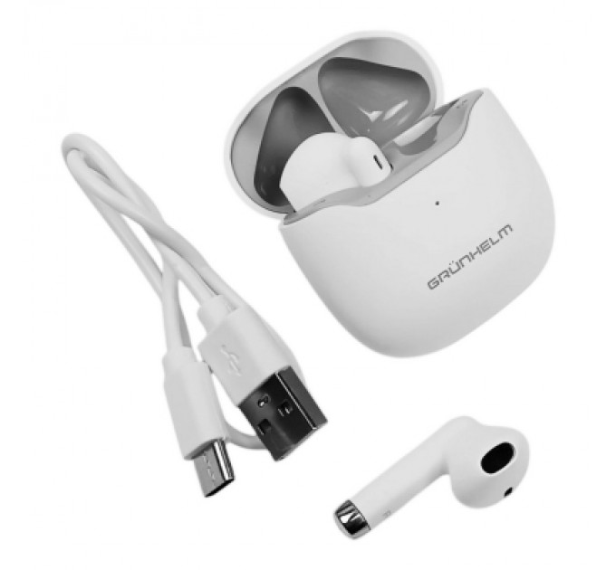 Grunhelm Навушники Grunhelm GBE-967 Wireless White (138234)