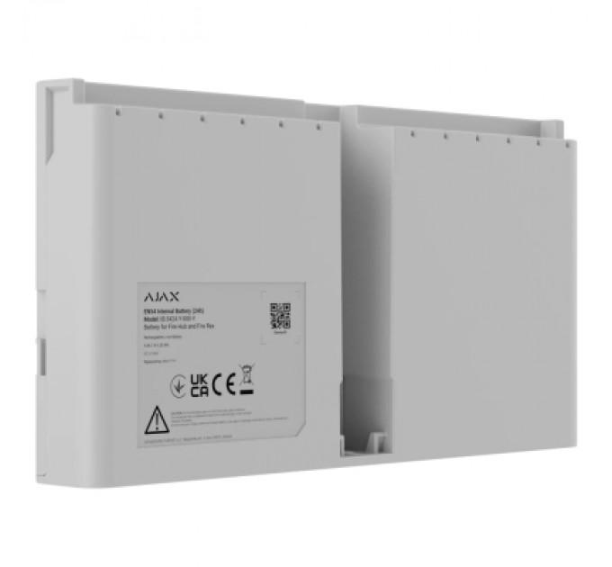 Ajax Акумулятор Ajax EN54 Internal Battery (24h) white