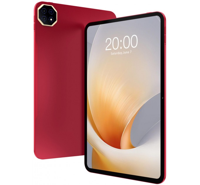 Teclast Планшет Teclast T65 Plus 8/256GB 4G Dual Sim Red (A3D4+с/TL-112936) з чохлом