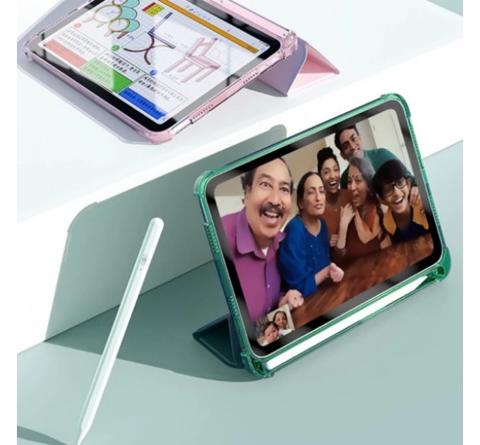 BeCover Чохол BeCover TPU Edge з кріпленням Apple Pencil для Apple iPad Air 11" M2 2024 Dark Green (711433)