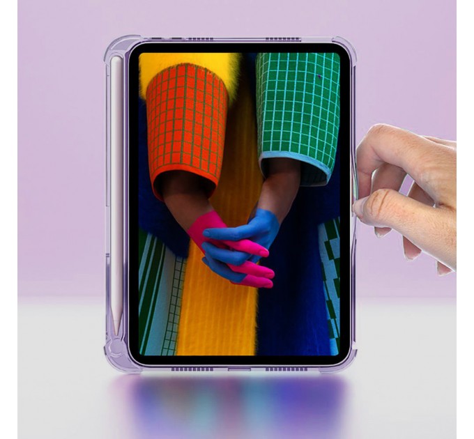 BeCover Чохол BeCover TPU Edge з кріпленням Apple Pencil для Apple iPad Air 11" M2 2024 Purple (711437)