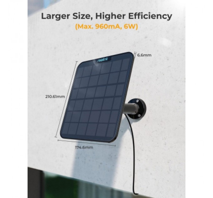 Reolink Сонячна панель Reolink Solar Panel 2 Black