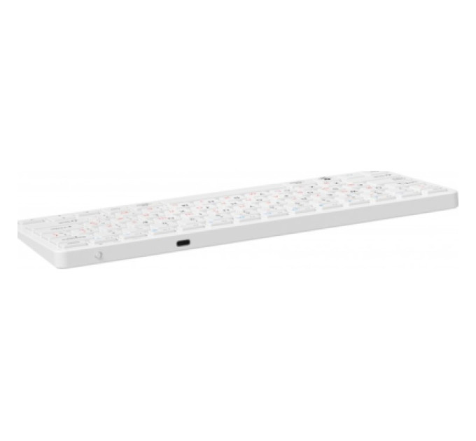 Maxxter Клавіатура Maxxter KBW-C01S-UA Wireless UA White (KBW-C01S-UA)