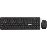 Комплект Maxxter KMS-WCM-02B-UA Wireless UA Black (KMS-WCM-02B-UA)