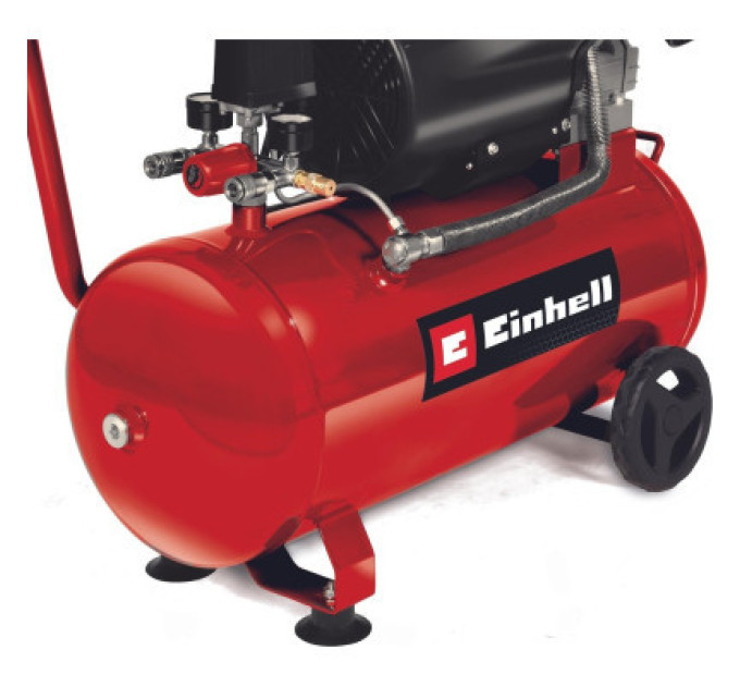 Einhell Компресор Einhell TC-AC 420/50/10 V, 2200Вт, 50л, 420л/хв, 10бар, 2 цил (4010495)