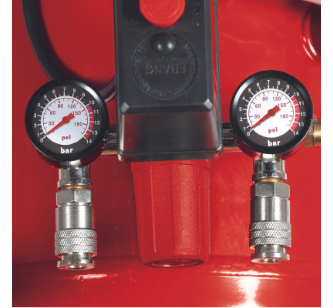 Einhell Компресор Einhell TC-AC 420/50/10 V, 2200Вт, 50л, 420л/хв, 10бар, 2 цил (4010495)