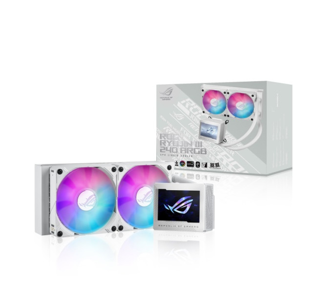 ASUS Система водяного охолодження Asus ROG Ryujin III 240 ARGB White Edition (90RC00K2-M0UAY0)