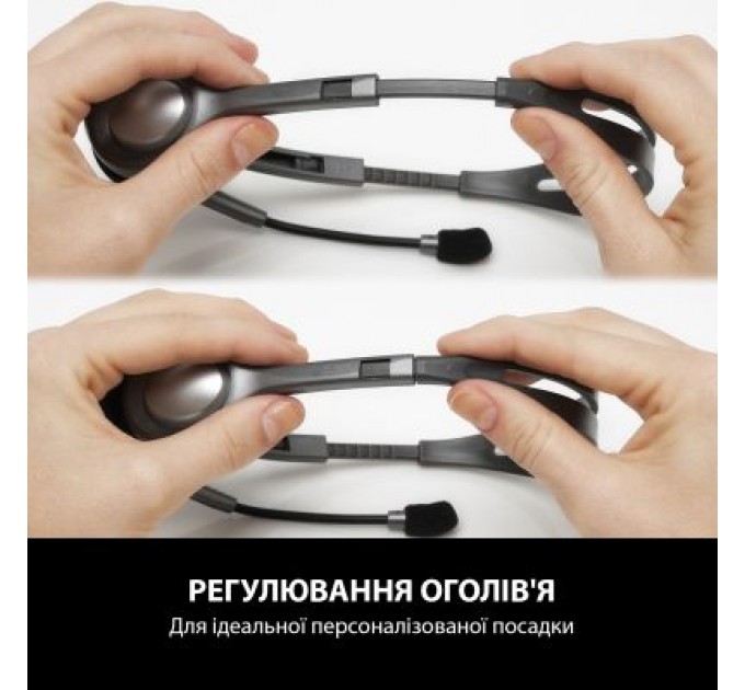 Logitech Навушники Logitech H110 Stereo Headset with 2*3pin jacks (981-000271)