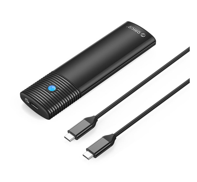 Orico Зовнішня кишеня Orico SSD Enclosure M.2, USB 3.2 Type-C, Black (HC380503)