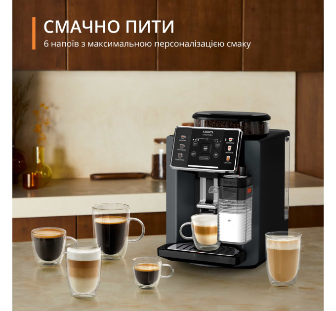 Krups Кавомашина Krups Sensation Milk M90 EA912B10